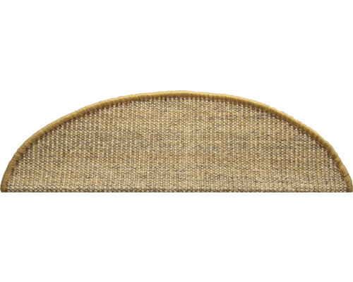 Sisal natuurlijke trapmattenset, 20x65 cm, 15 stuks