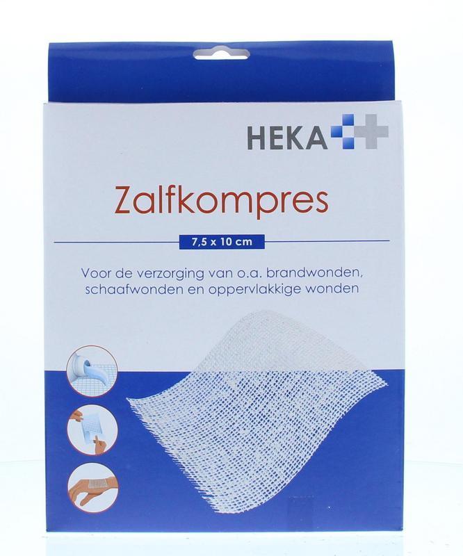 Heka Zalfkompres 7.5 x 10 CM Steriel 6 Stuk