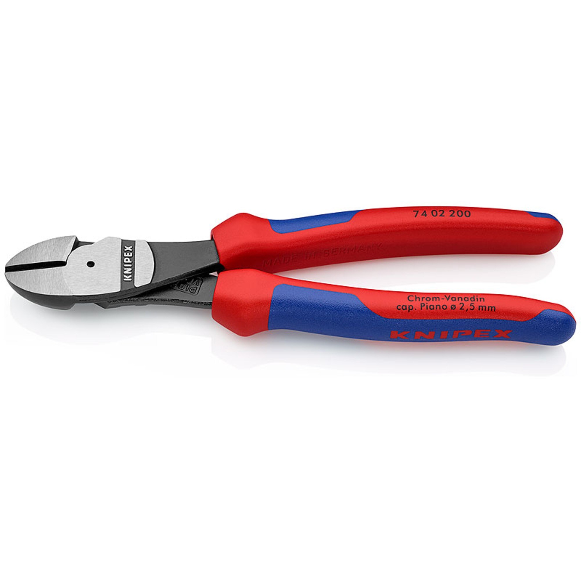 Knipex Schneid-Zange Kraft-Seitenschneider 74 02 200