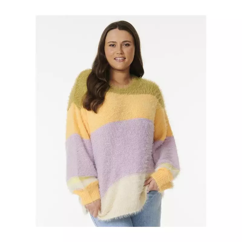 Pull femme RIPCURL Sunrise Sessions Sweater Lilac