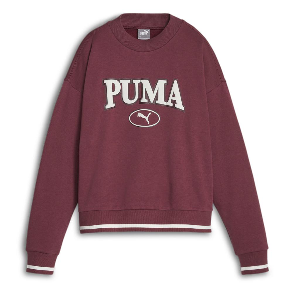 Puma Sweat Bordeaux Femme Puma W Squad Crew