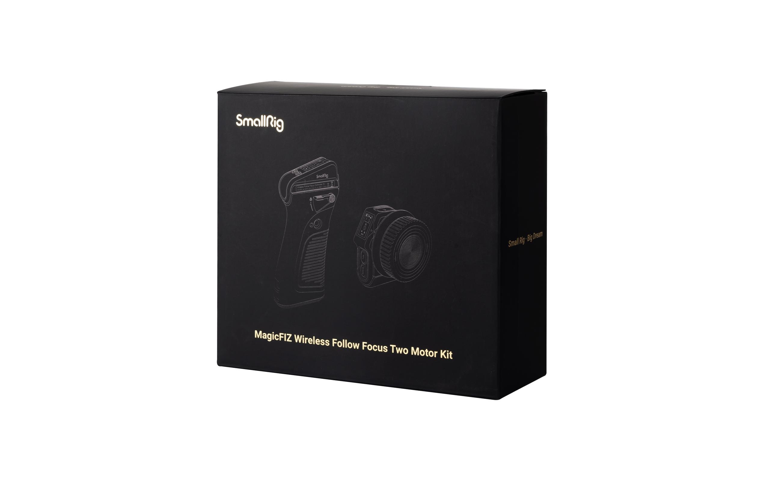 MagicFIZ Wireless Follow Focus Two Motor Kit<br>Präziser und latenzarmer Follow Focus für Videoaufnahmen