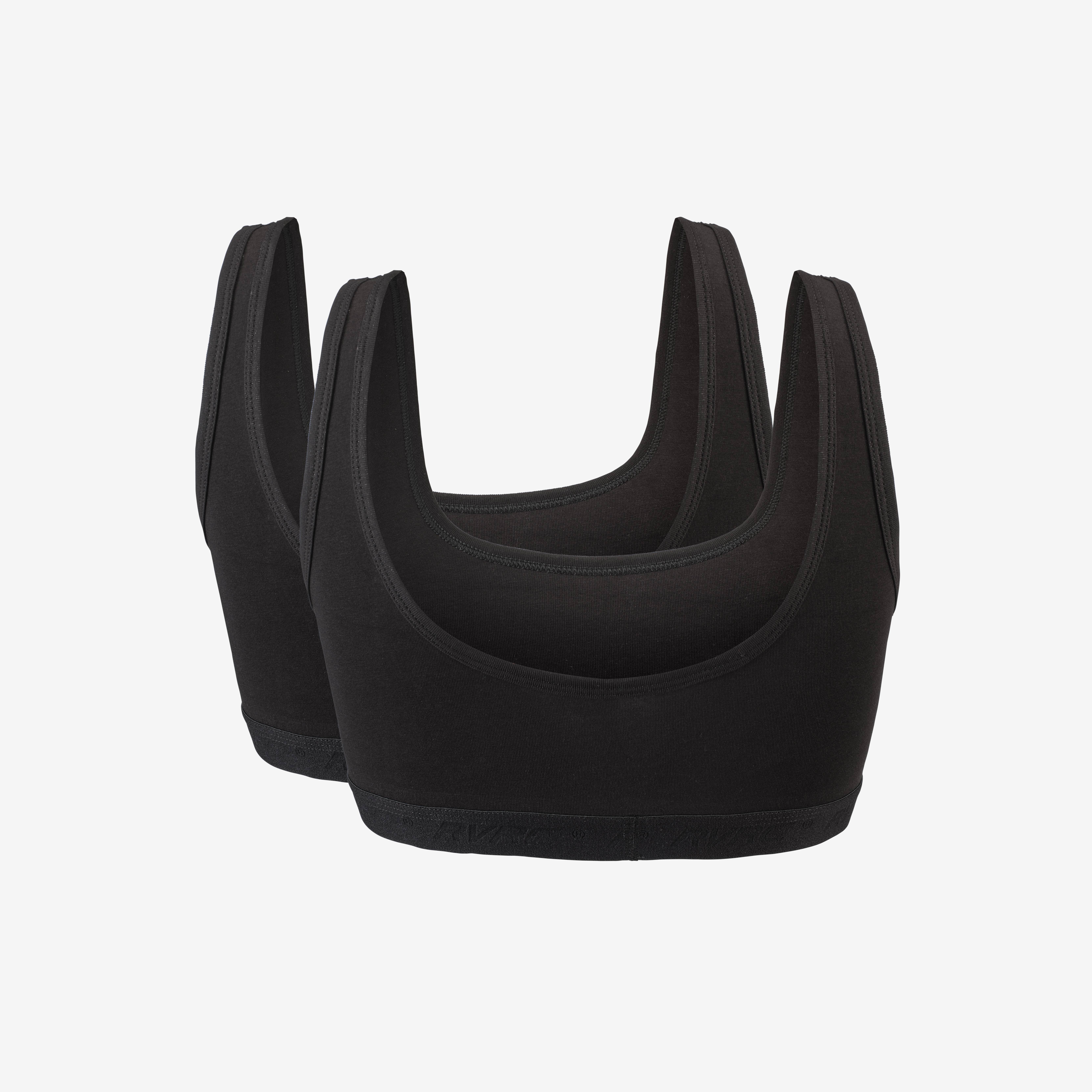 2-pack Ultimate Soft Bra Dame Black