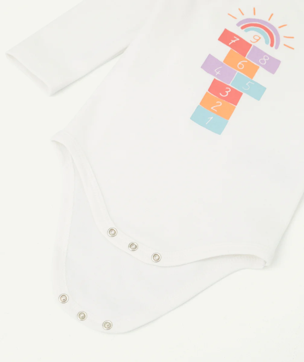DAMARTBODY BLANC THERMOLACTYL 3 IMPRIMÉ