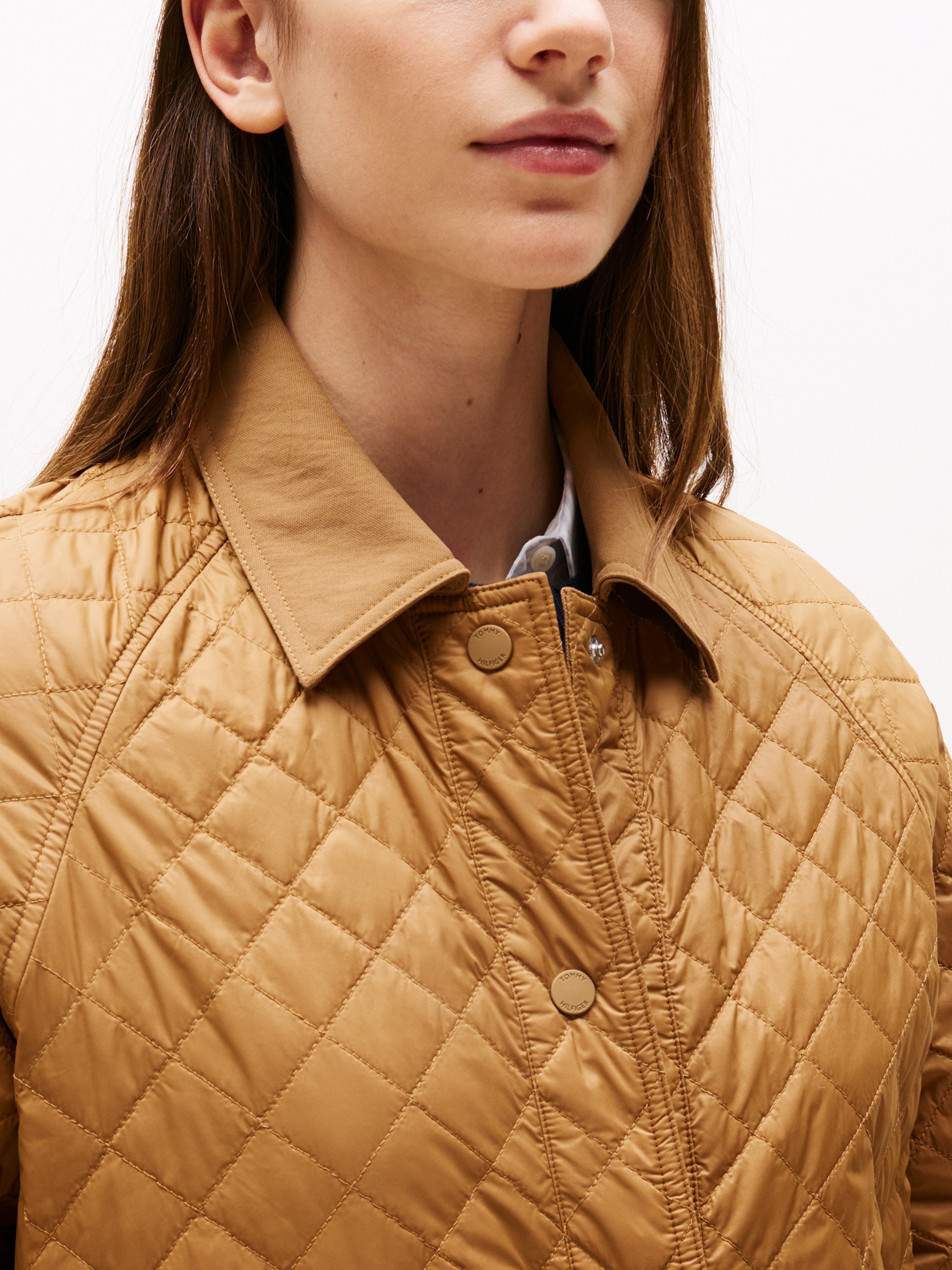 Tommy Hilfiger Steppmantel »PADDED NYLON REG QUILTED COAT«, perfekt für die Übergangszeit
