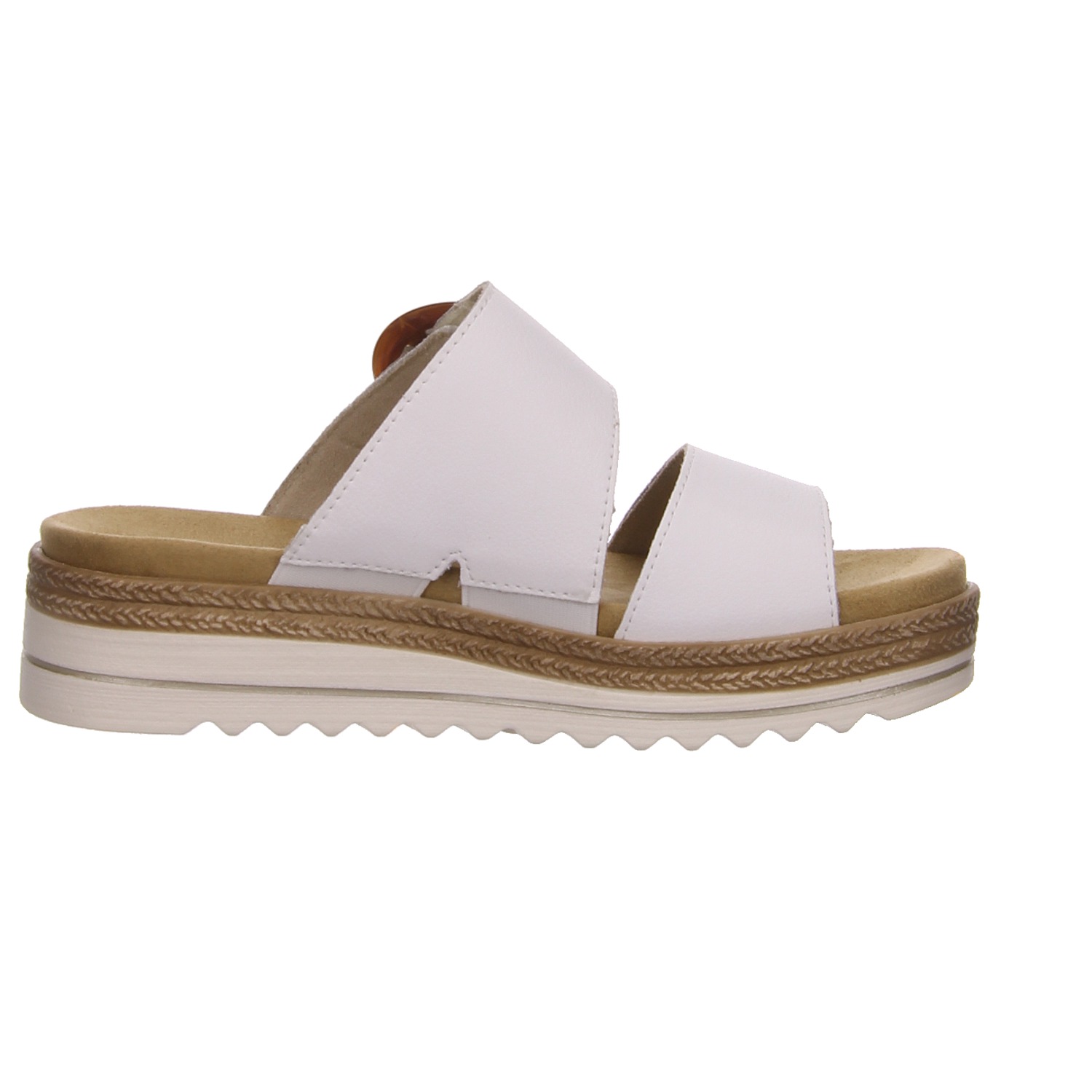 Remonte Pantolette weiß weiss/weiss kombi