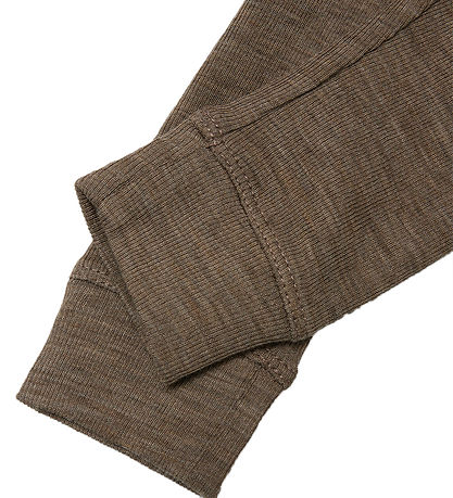 Name It Leggings - Uld - Rib - NbmWossa - Walnut