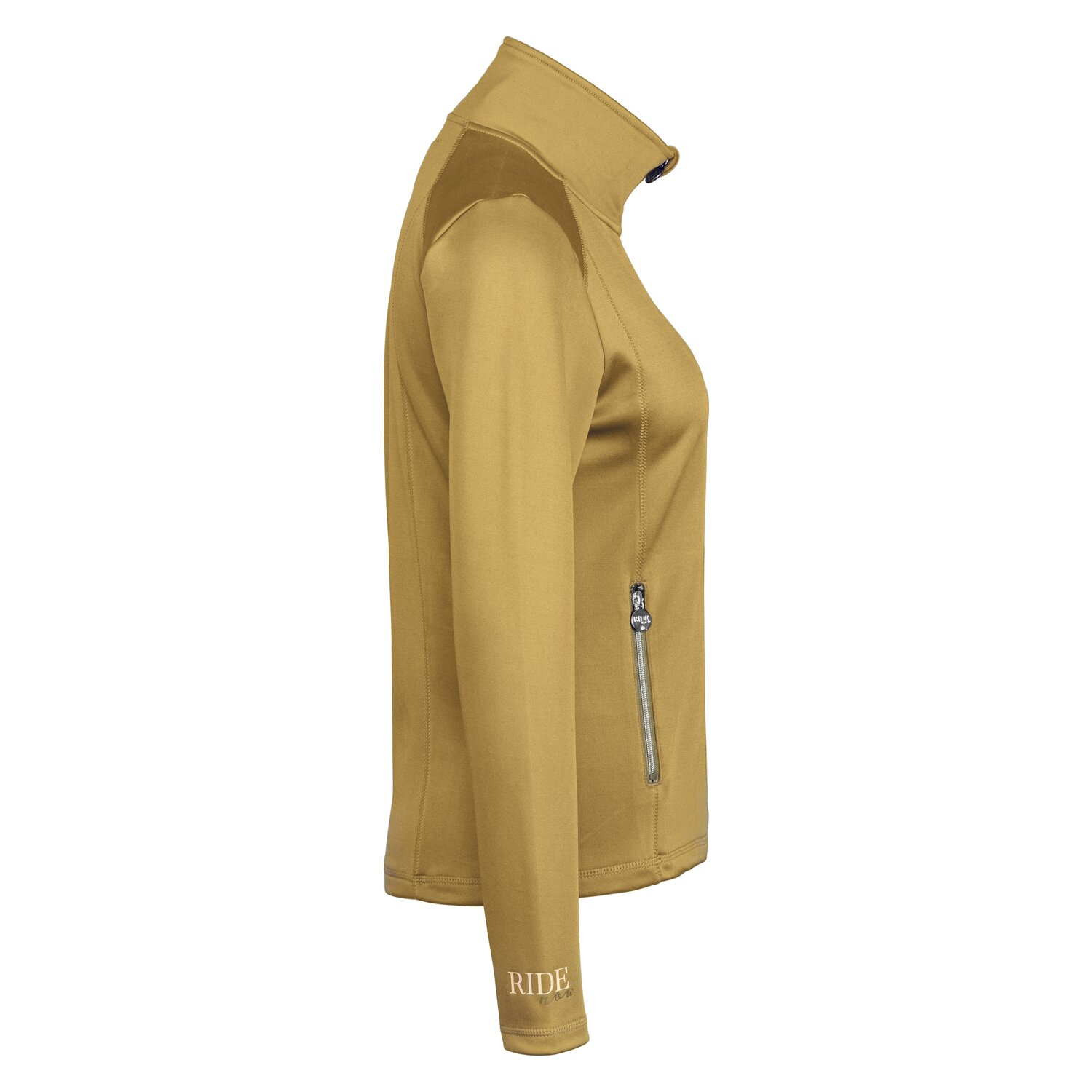 RIDE now Funktions-Fleecejacke - moss