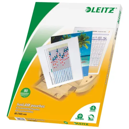 Leitz Laminierfolie, A3, 100 Stück