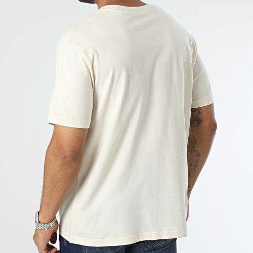 Tee Shirt Oversize Large Flèche Beige Noir