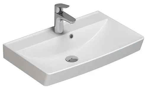 Dansani Cappella vask 62 cm porcelæn hvid