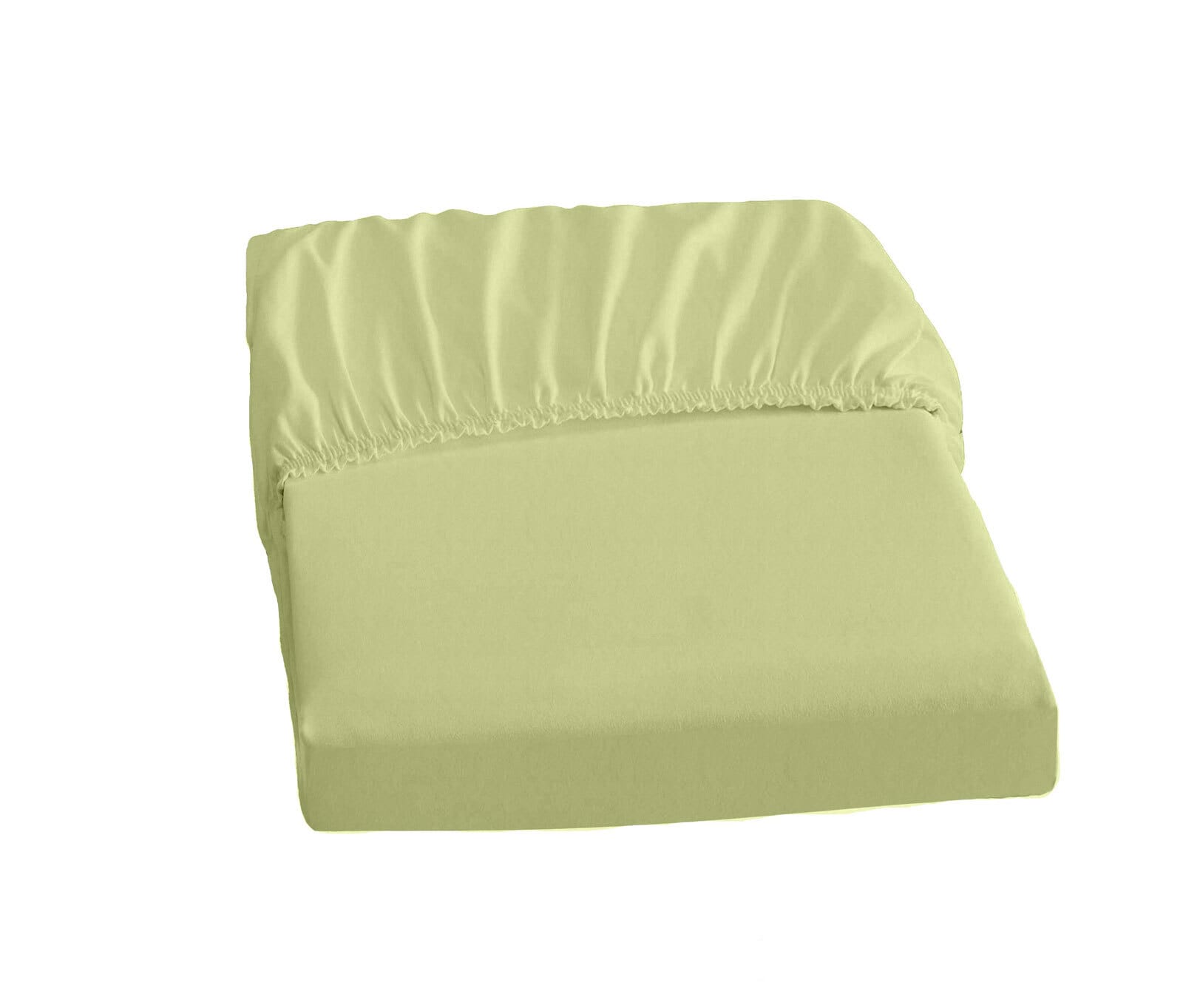DORMISETTE Jersey-Spannbettlaken 90-100 x 200 cm hellgrün