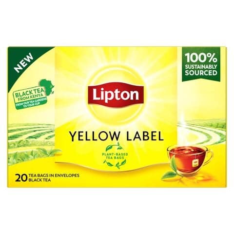 Lipton Schwarztee Yellow Label