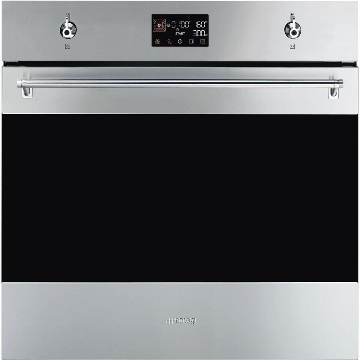 SO6302M2X innbygget ovn, 68 liter, rostfritt stål