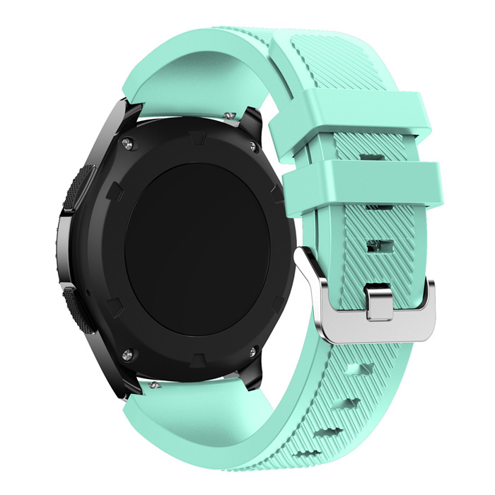Samsung Galaxy Watch 3 (45mm) Ersatz Sport Silikon Armband Grip (Gelenkumfang: 165-230mm) - Türkis