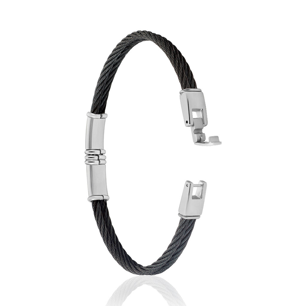 Bracelet Victor Acier Blanc