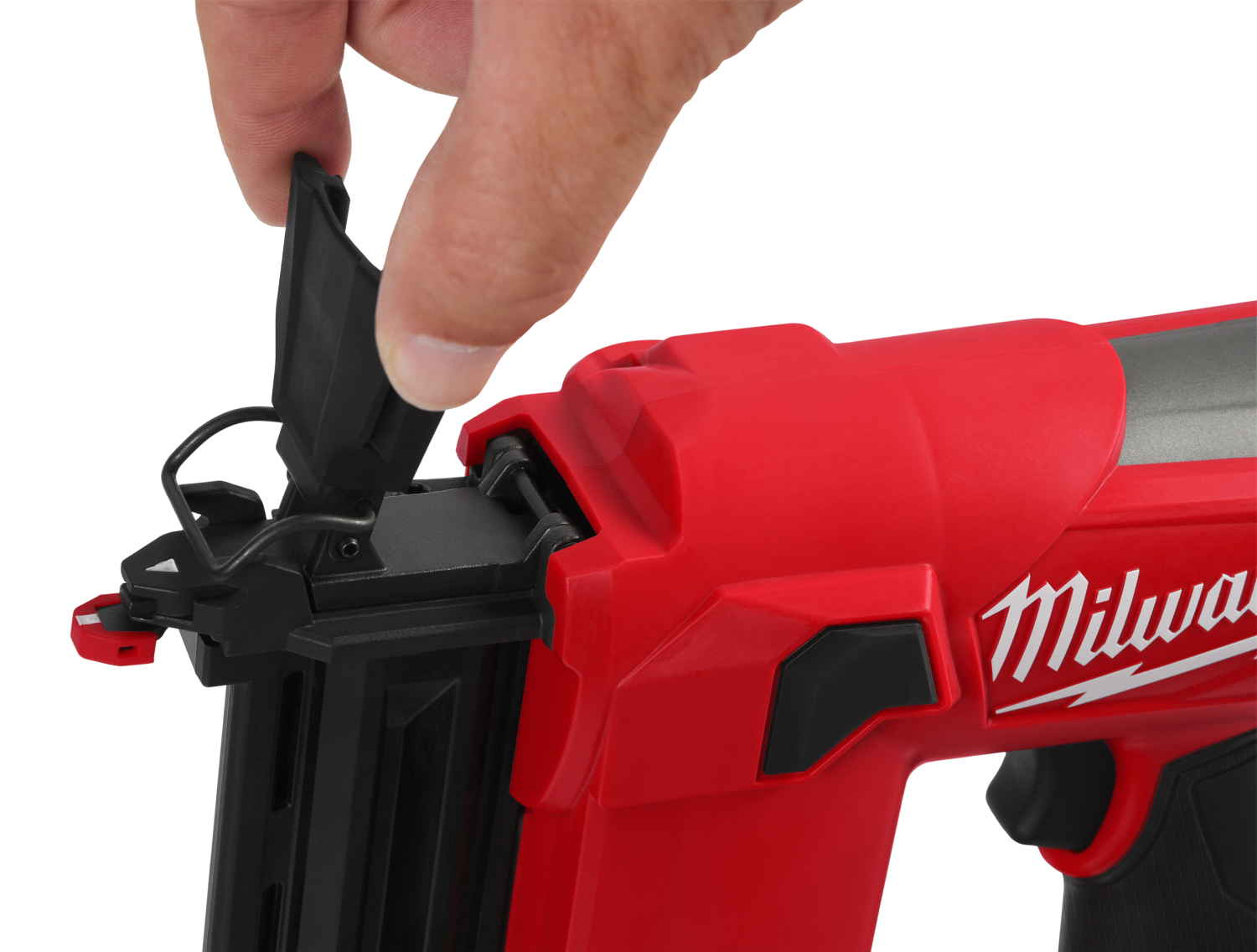Milwaukee M12 FCN18GS-202X 12V Li-ion accu Rechte tacker set (2x 2.0Ah accu) in HD Box - 18Ga