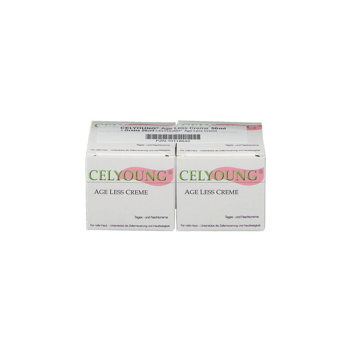 CELYOUNG® AGE LESS CREME + eine Packung GRATIS