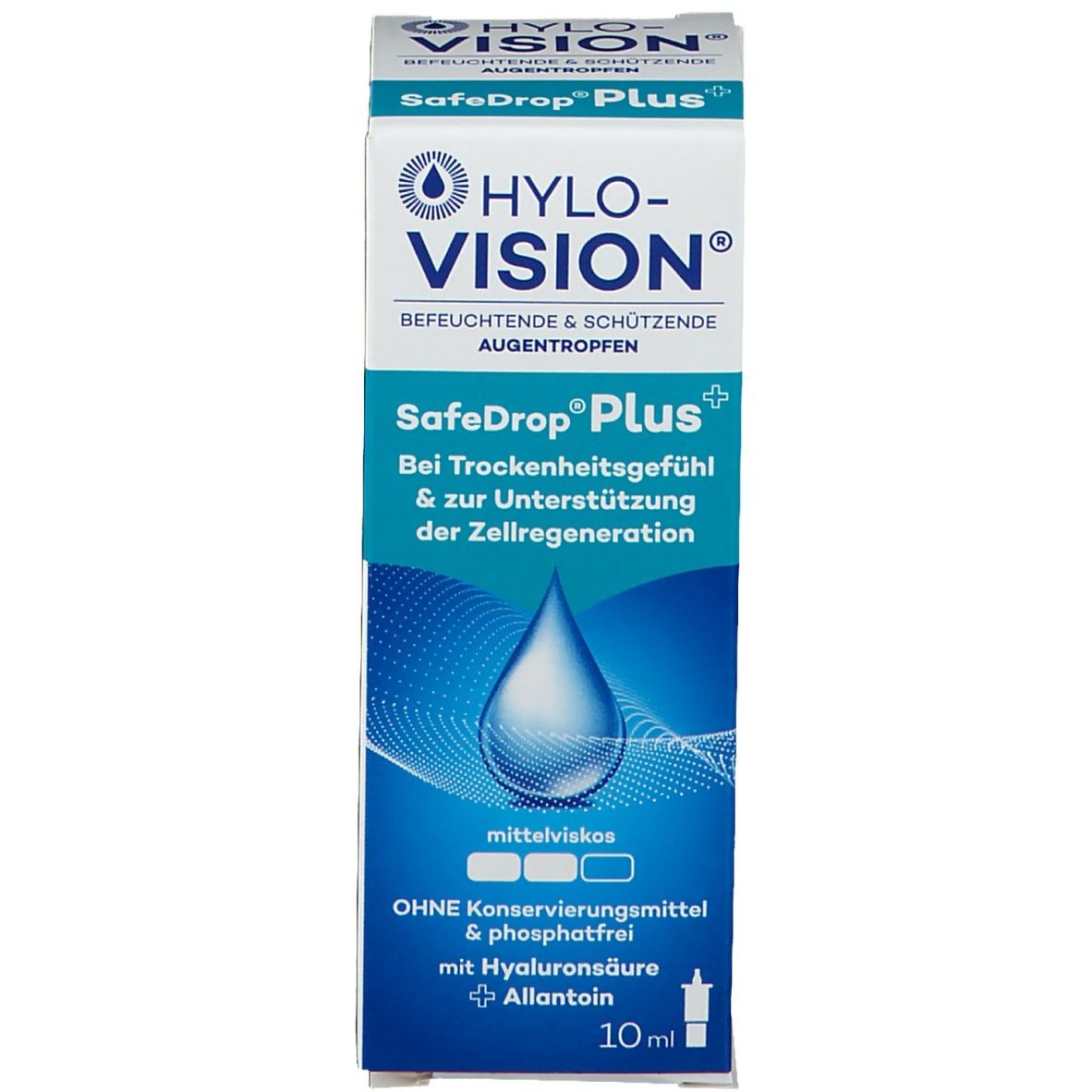 Hylo-Vision® SafeDrop® Plus Augentropfen
