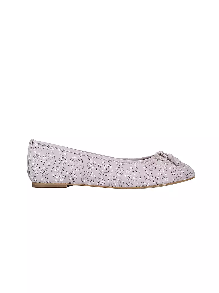 DIRNDL & BUA Trachtenschuhe - Ballerinas beige