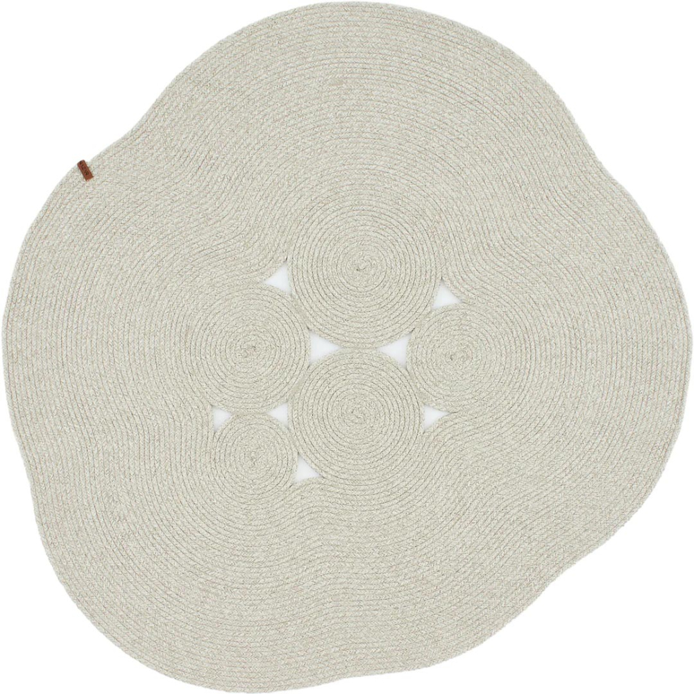 Tapis intérieur extérieur effet jute lima 4508