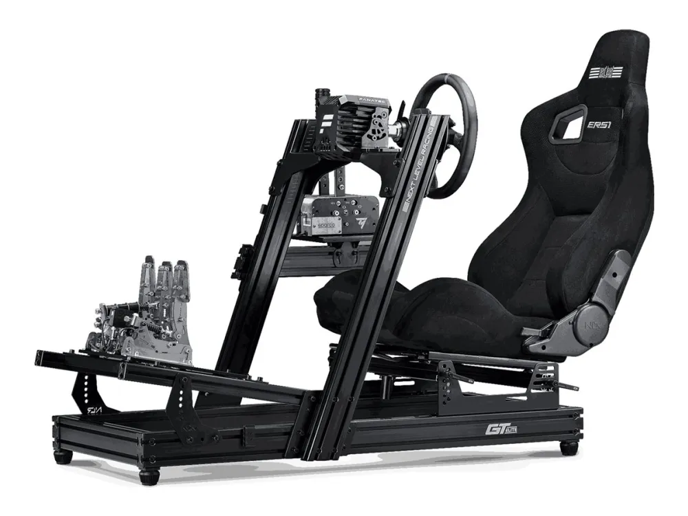 Next Level Racing ELITE SERIES ERS1 - Racersimulator-cockpitsæde - ruskind