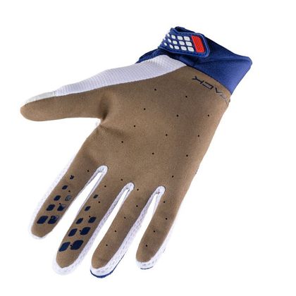 Gants cross Kenny TRACK 2025 - Bleu / Rouge