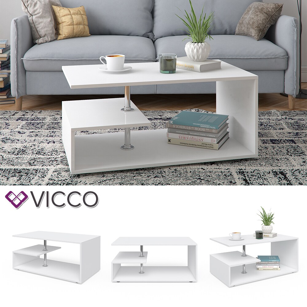 VICCO Couchtisch GUILLERMO - Wohnzimmertisch Sofatisch Tisch 4 Farbvarianten