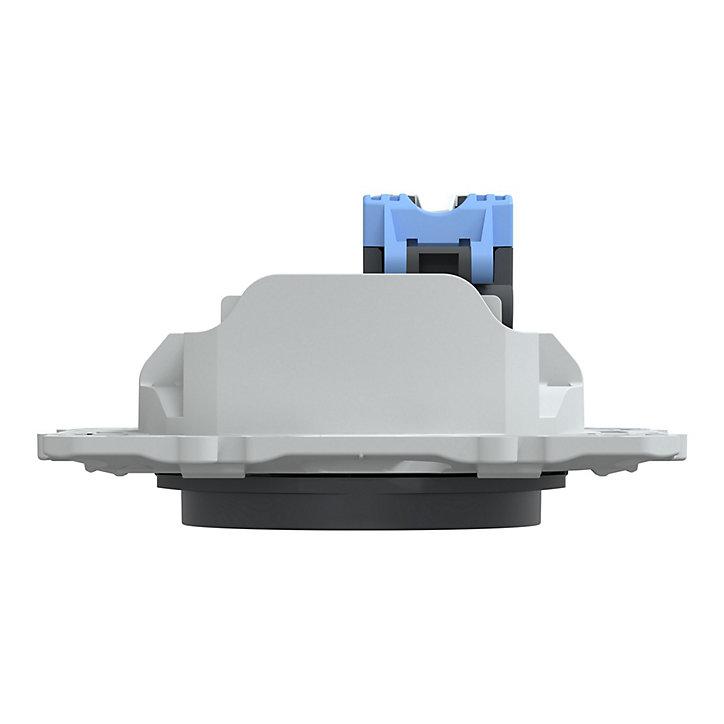 Mécanisme prise RJ45 grade 3 cat 6 STP réseaux VDI Schneider Electric Ovalis anthracite