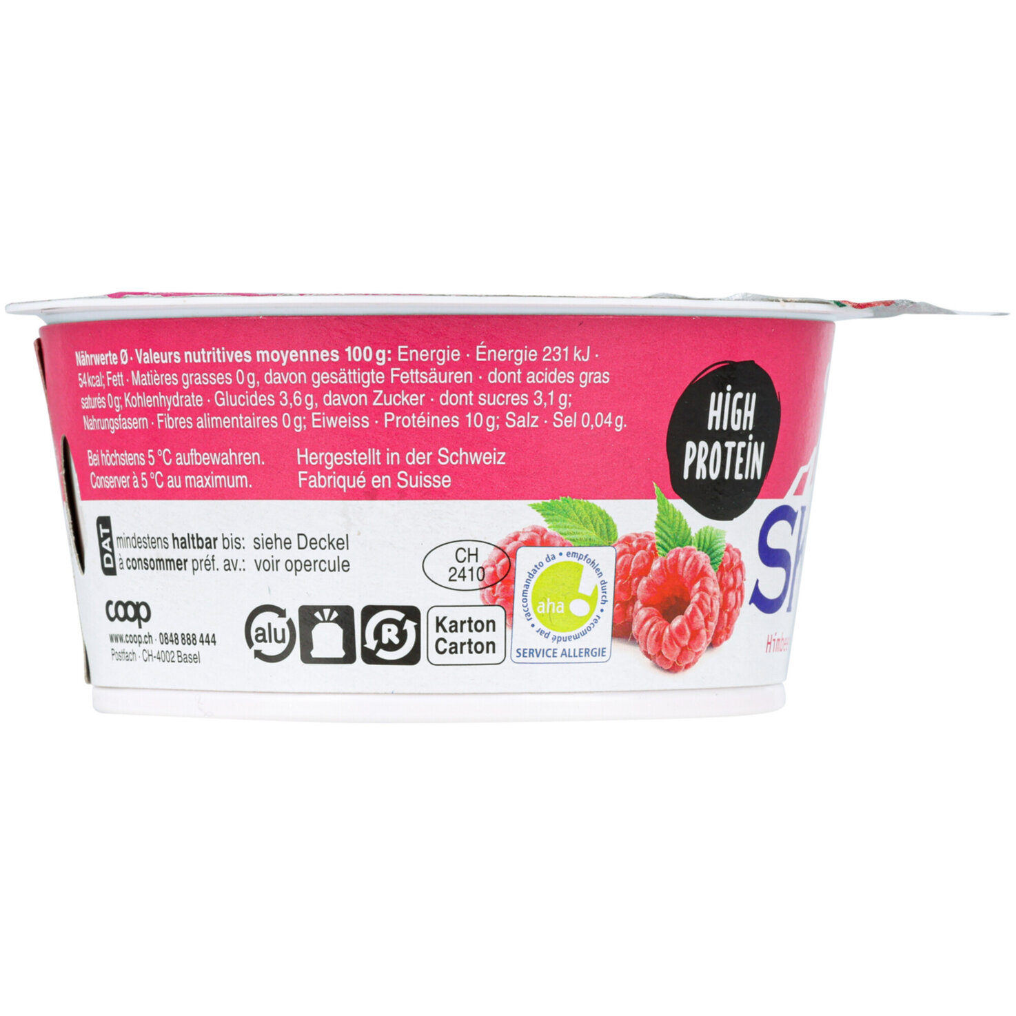 Skyr Joghurt Himbeere
