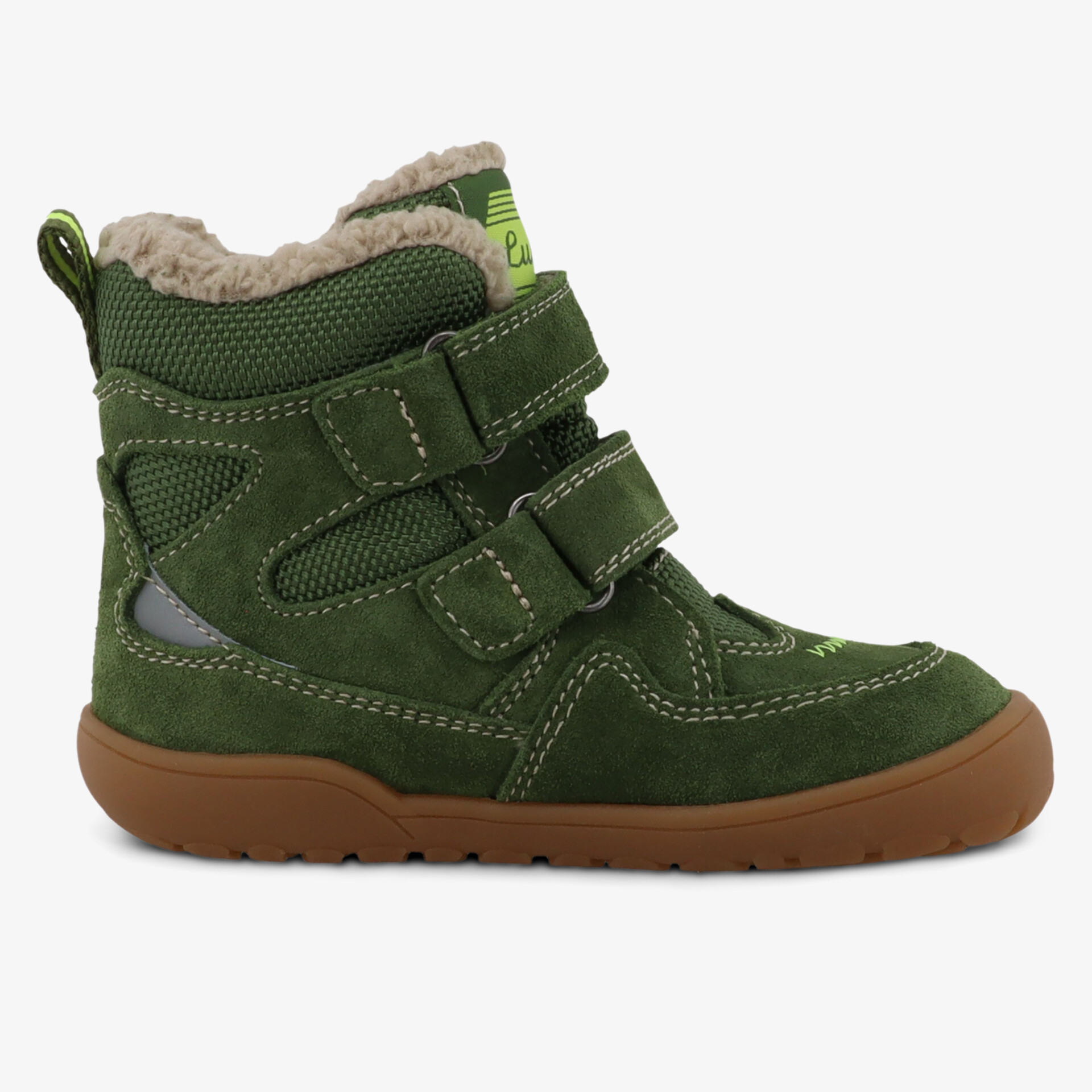 Lurchi Kinder Klettstiefel grün
