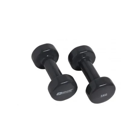 MTS Sportartikel Vinylhantel, 3kg, schwarz