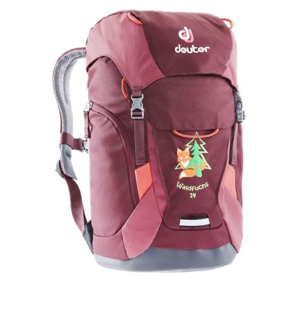 Deuter Fox Mini 14L<br>Perfekte barnehagesekken! Følger med regntrekk og sitteunderlag!