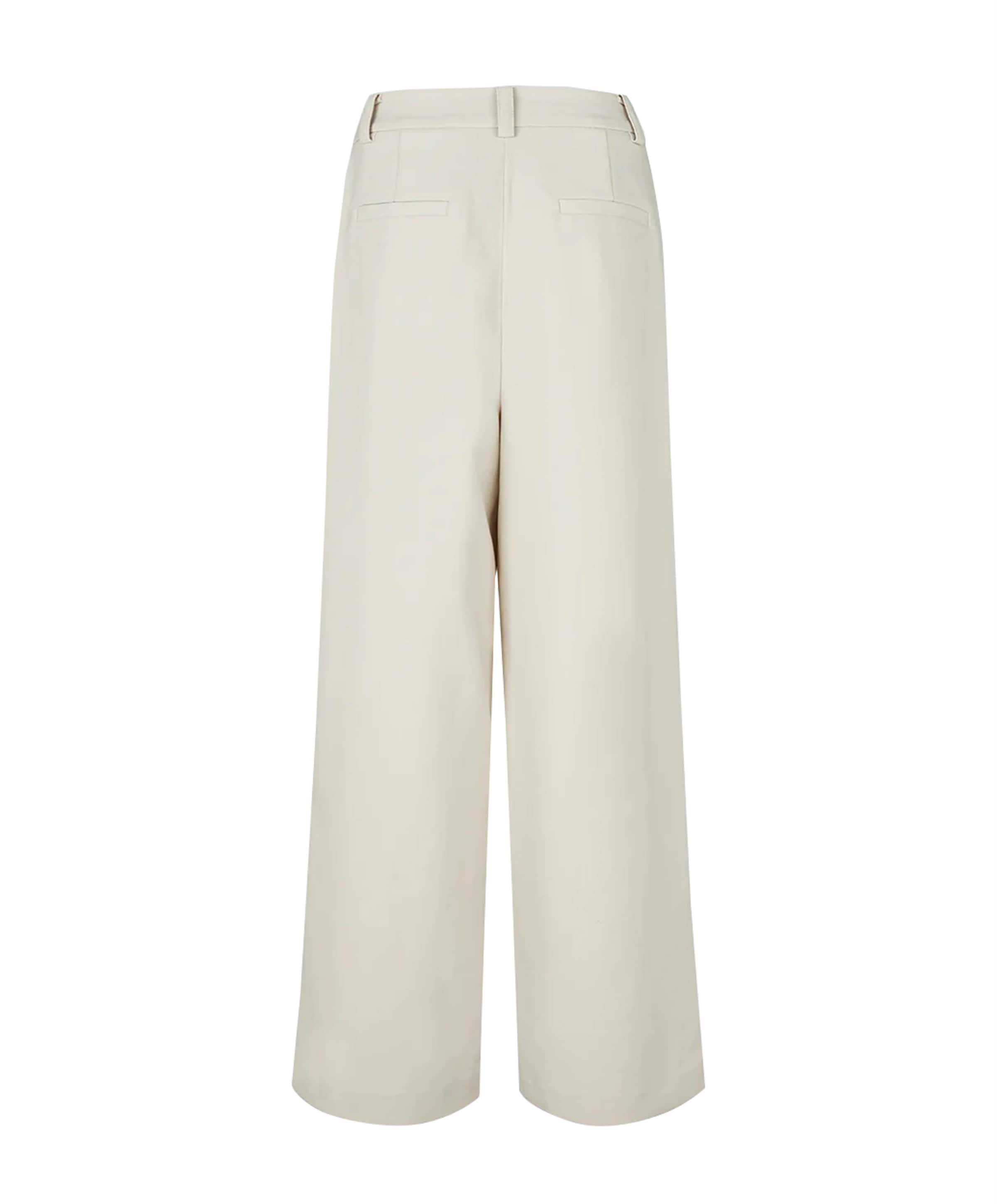 Modström Galemd wide dames broek ecru