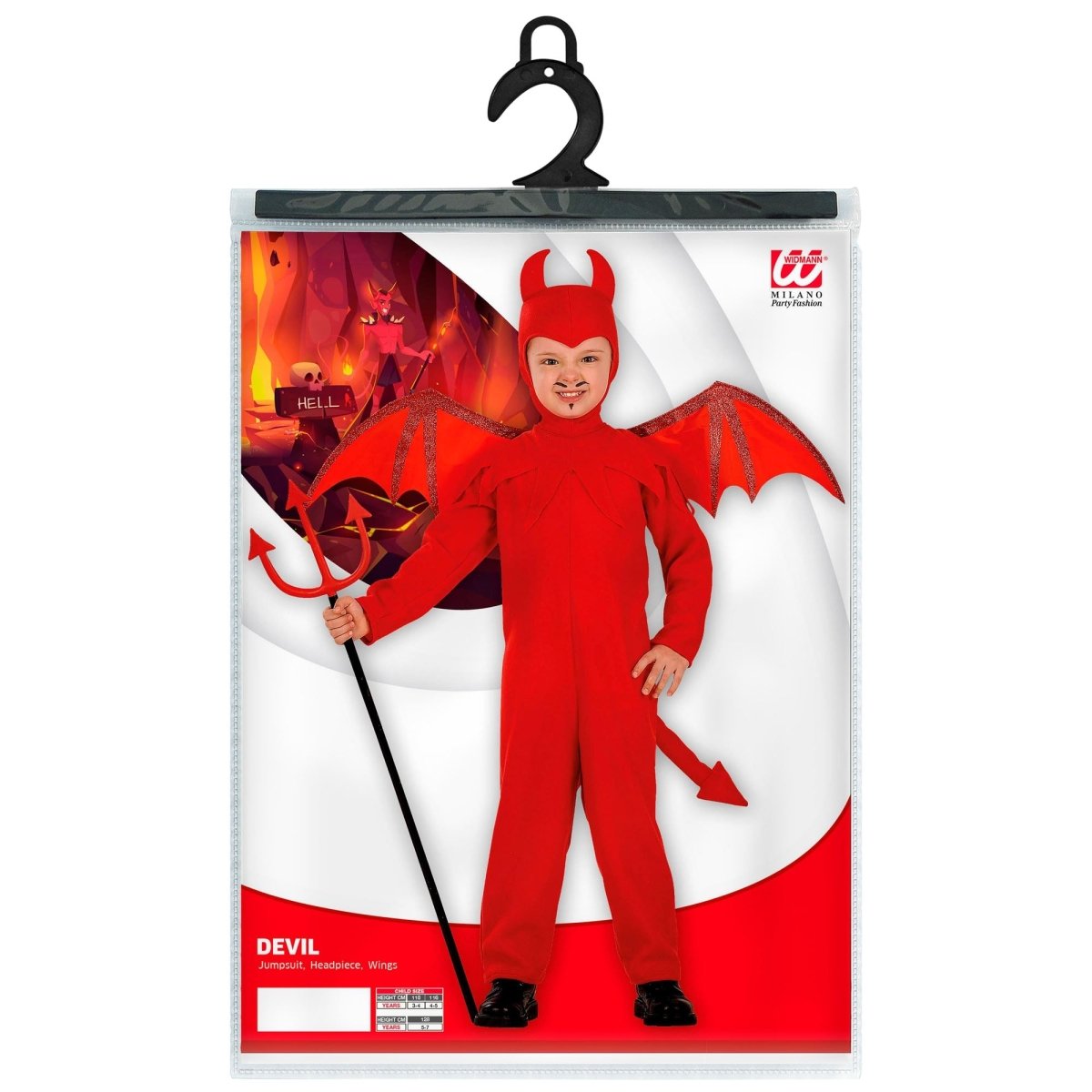 Halloween Kostuum Rood Kind Duivel 3 delig