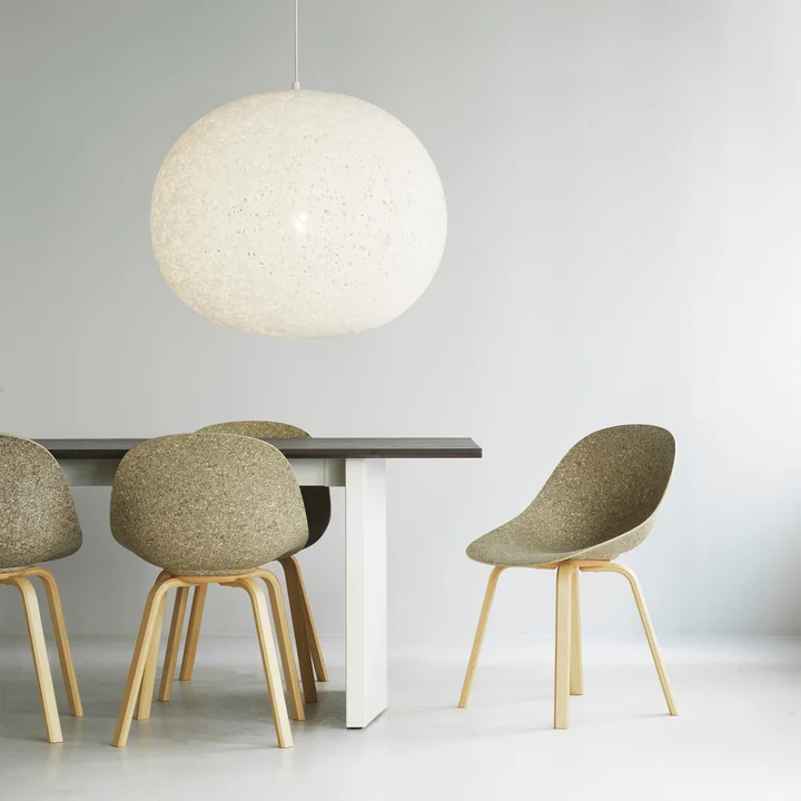 Normann Copenhagen - Act Pendelleuchte Ø 60 cm, weiss