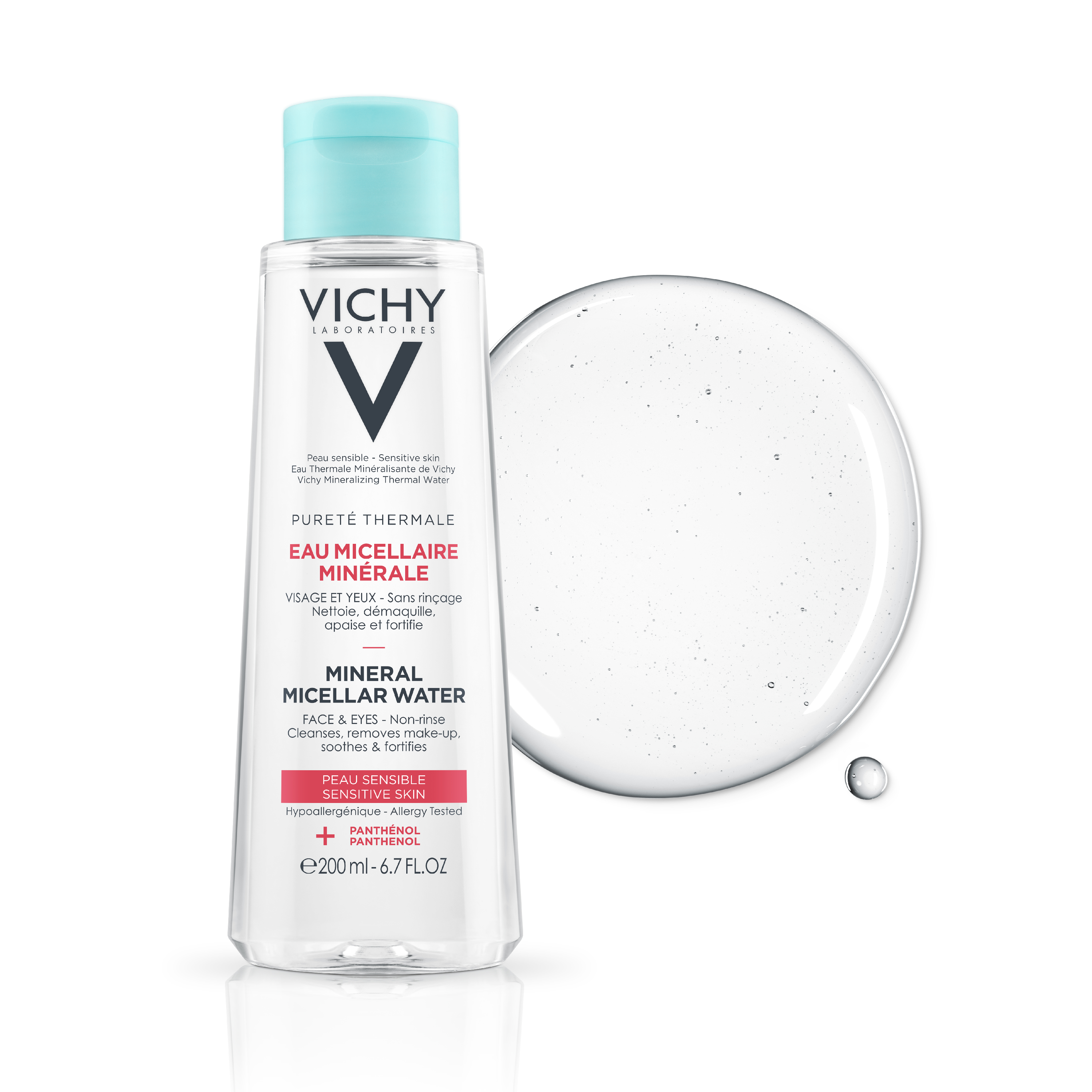 Vichy Pureté Thermale Mizellen Reinigungsfluid empfindliche Haut Fl 200 ml