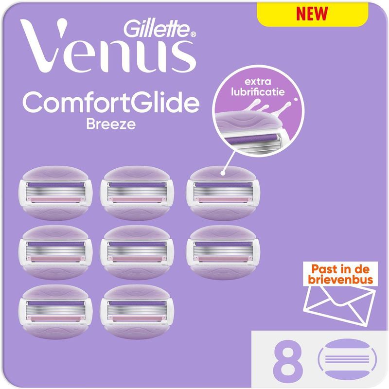 Gillette Venus ComfortGlide Breeze Scheermesjes Voor Vrouwen 8 stuks