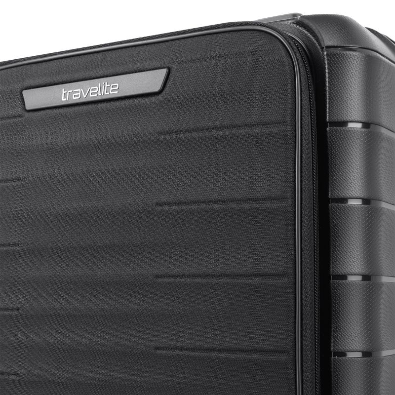 Valise cabine rigide Mooby 55 cm Noir