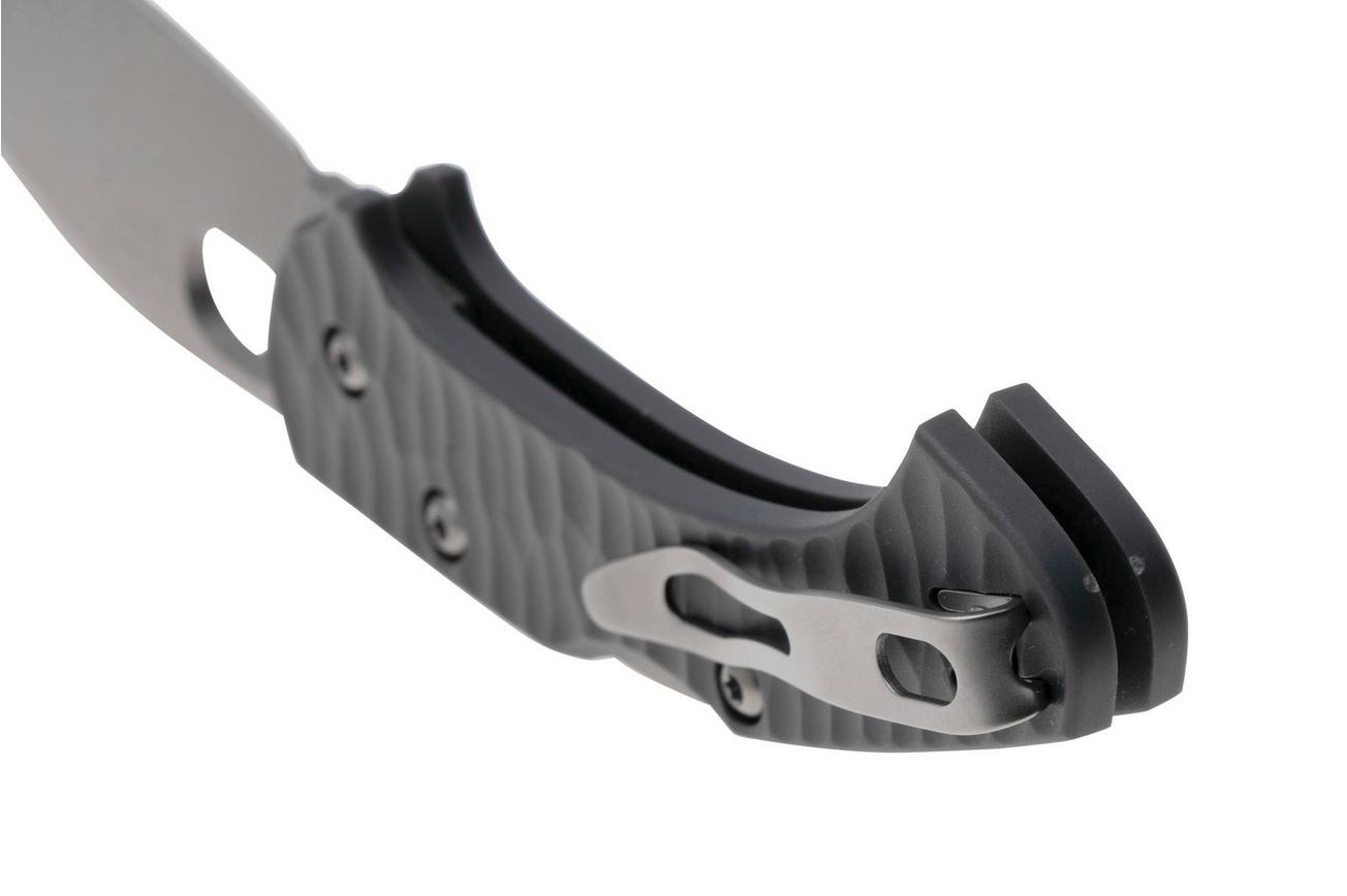 Fox Knives Zero 2.0 Desert Warrior FX-311-GY Wolf Grey FRN, Top Shield Bead Blasted Blade zakmes, Jens Ansø design