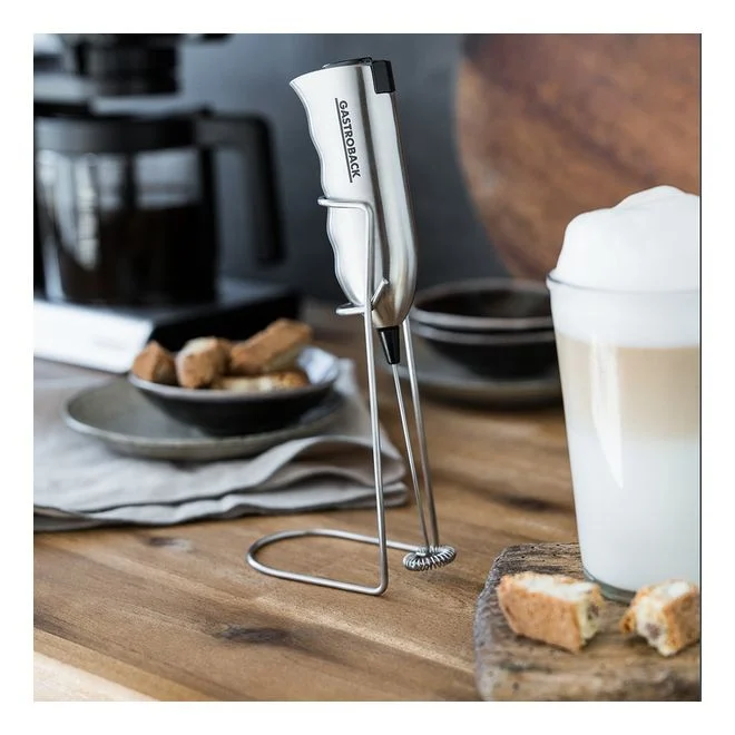 Gastroback - Latte Max Mælkeskummer Trådløs med Stander