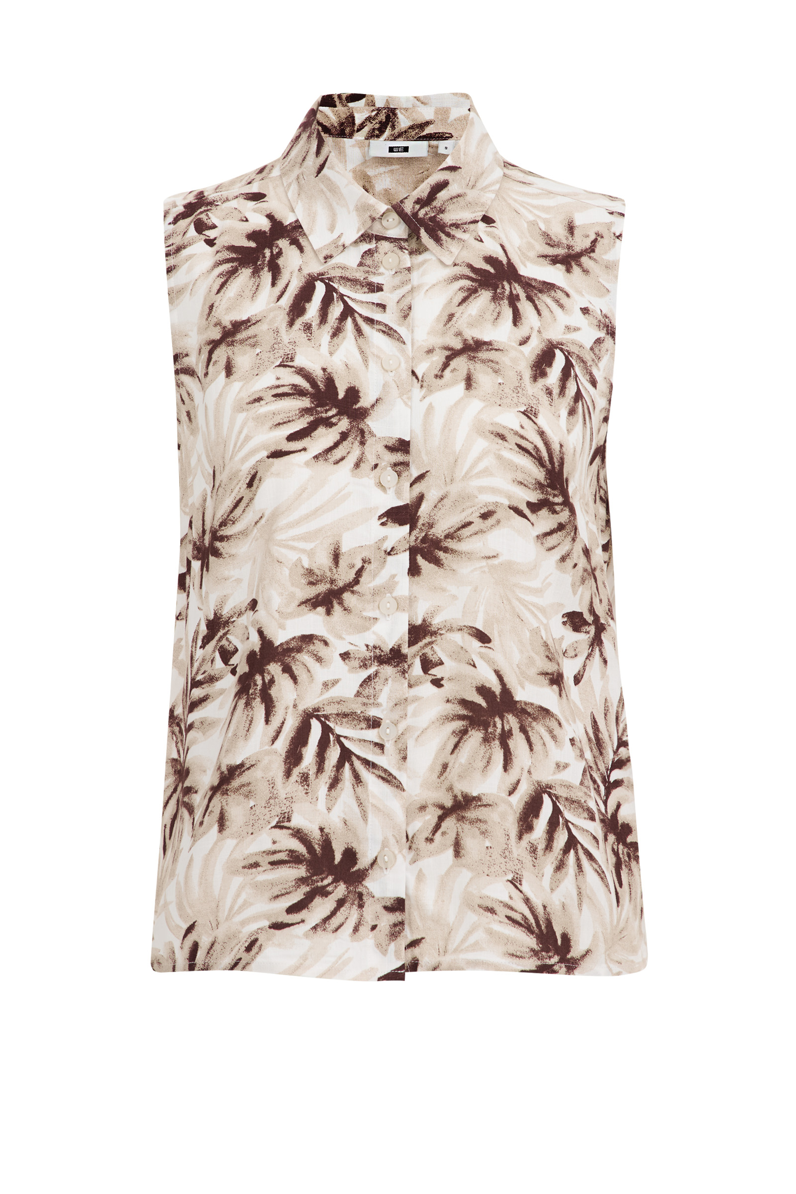 blouse WE Fashion Beige