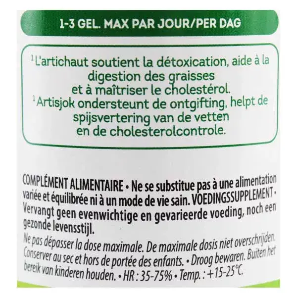 Be-Life Artichaut 2400 Bio 90 gélules