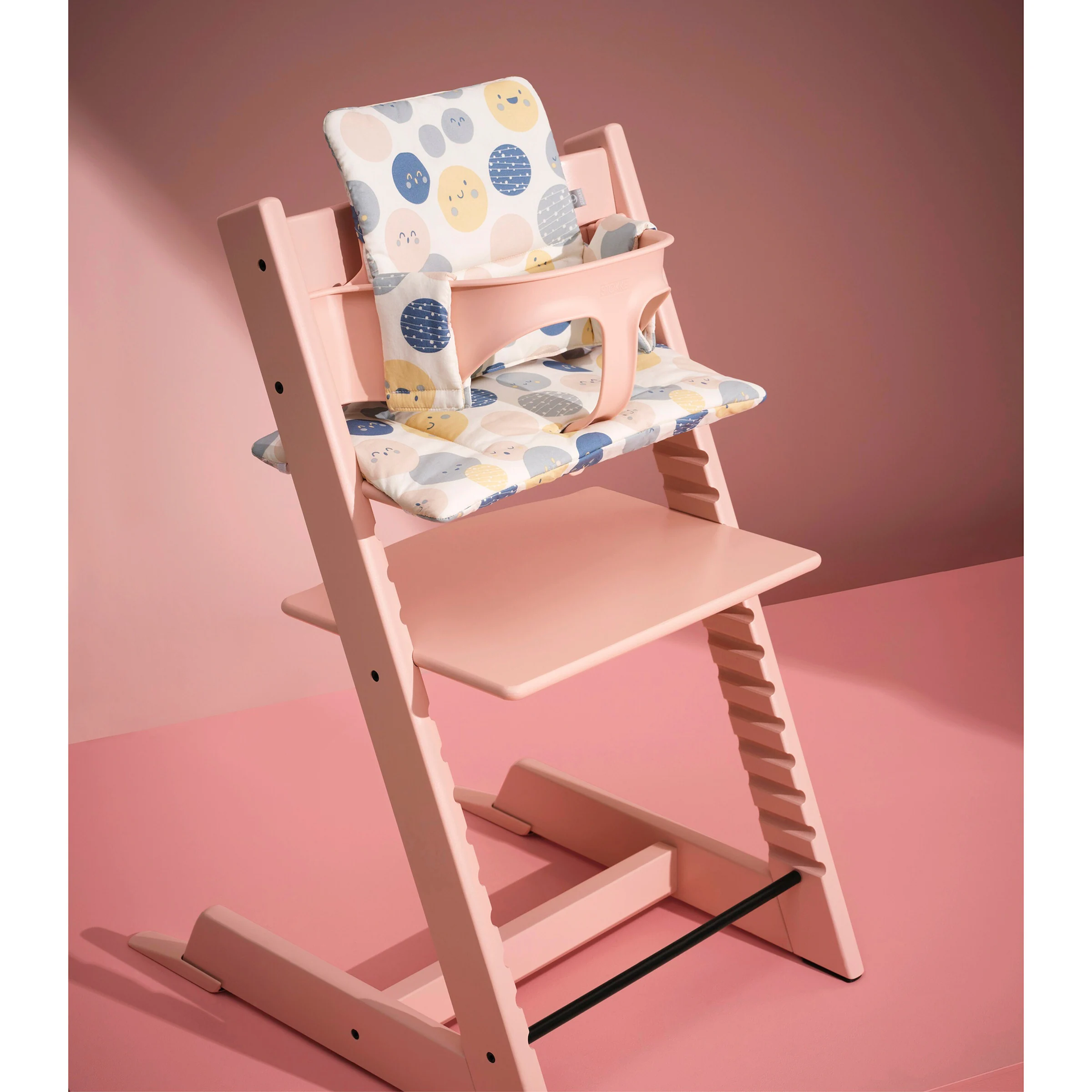 Stokke® - TRIPP TRAPP® Treppenhochstuhl mit Gravur Serene Pink