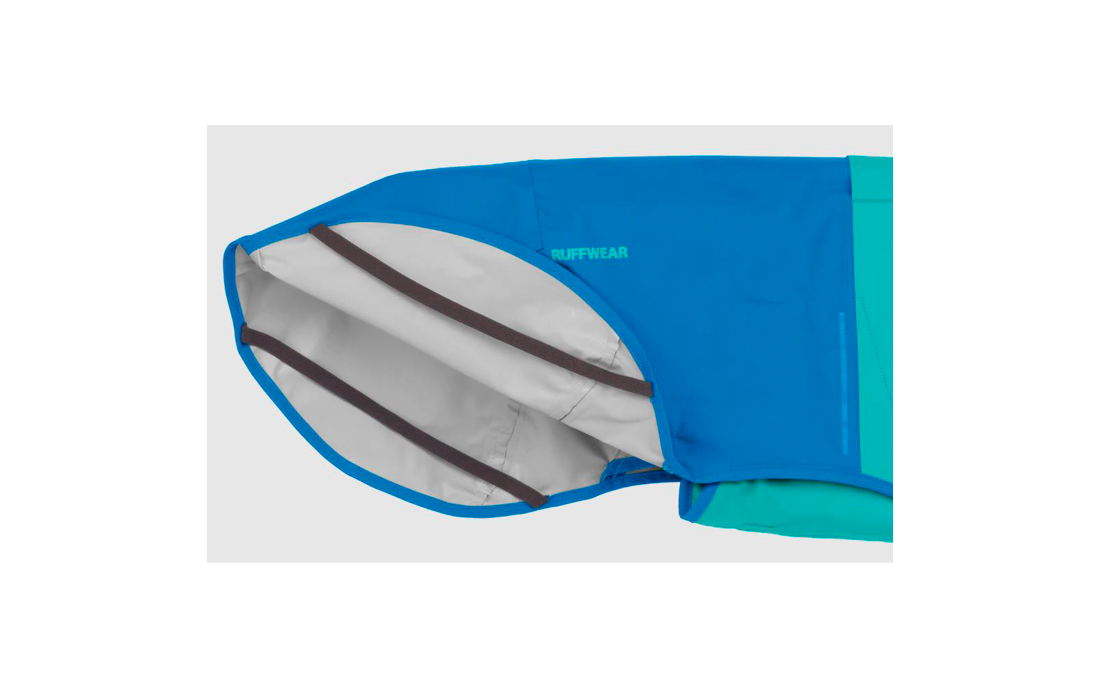 Ruffwear Sun Shower Regenmantel für Hunde XXS  33–43 cm