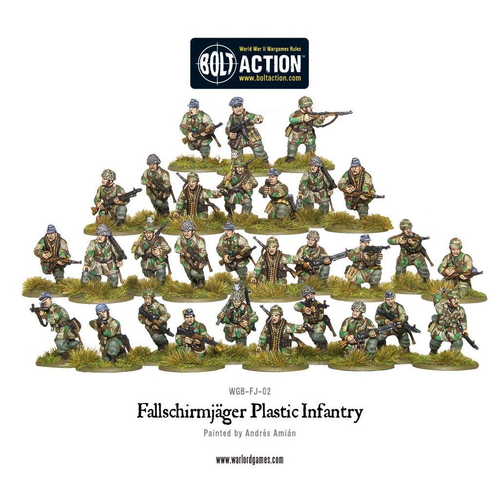 Bolt Action Fallschirmjager (plastic box)