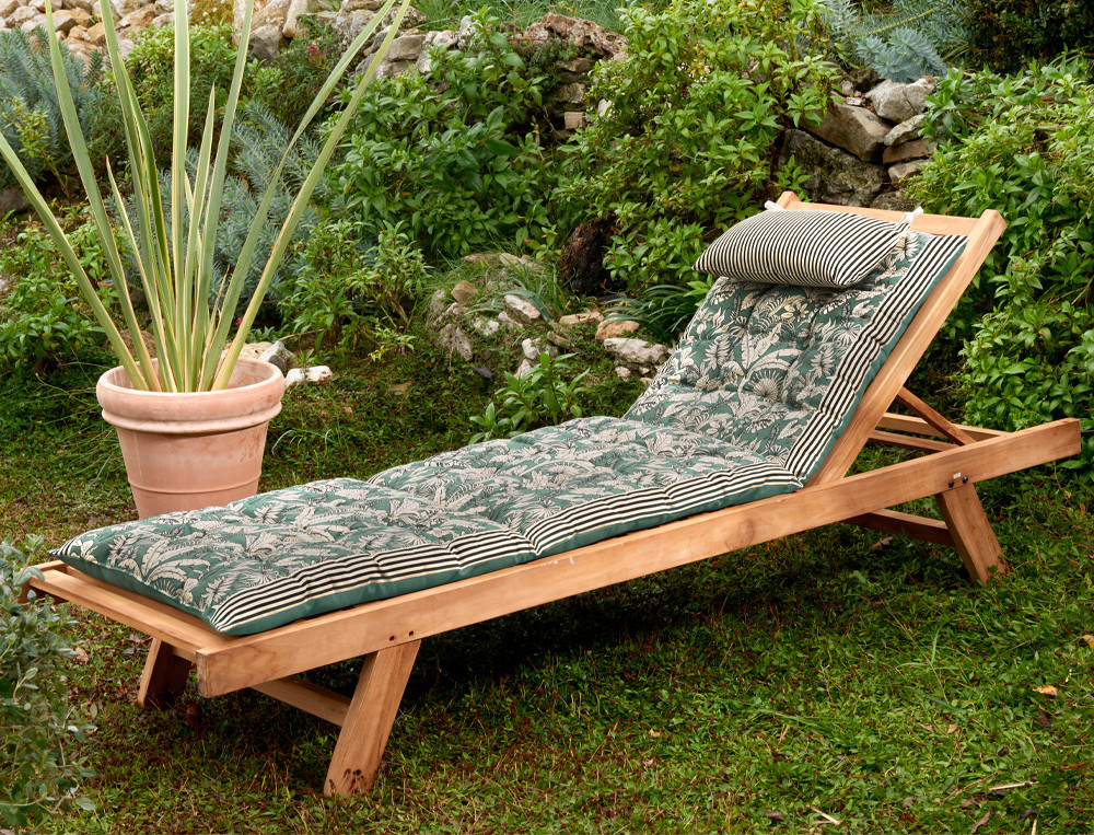 Matelas bain de soleil-Planteur