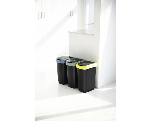 Rotho beugelemmer, kunststof, TWIST, 10 l, limoengroen