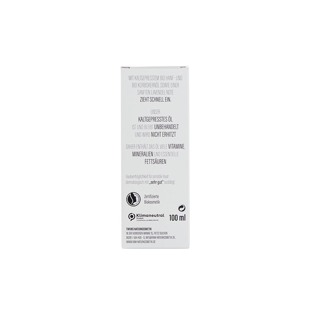 raw Naturkosmetik Körperöl BIO Entspannend