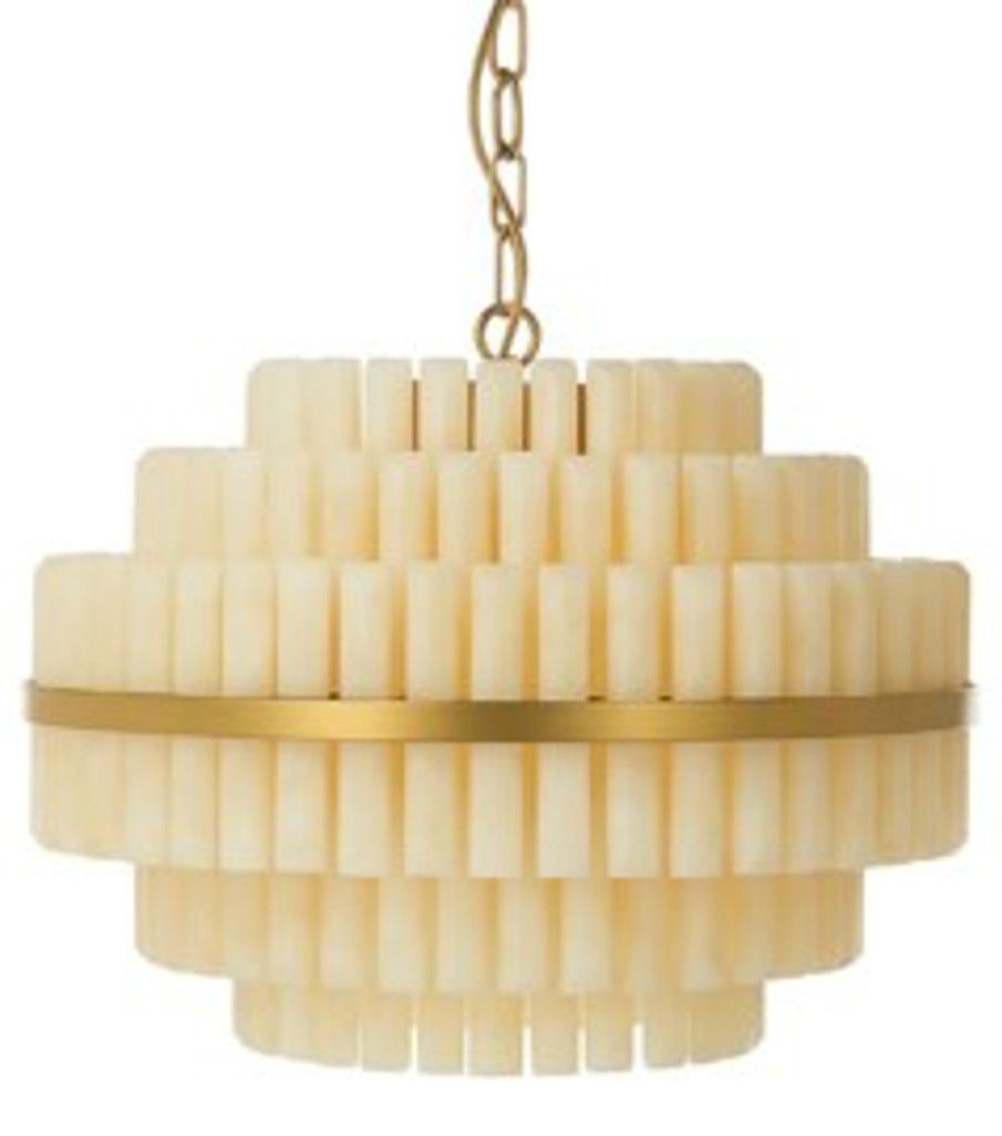 Hanglamp 214479 Wit Zerine ⌀49  x H185 cm